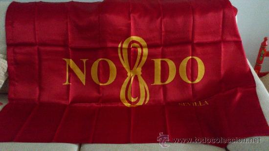 Militaria: BANDERA DE LA CIUDAD DE SEVILLA, NO-DO, MEDIDA 147X100 CNTS