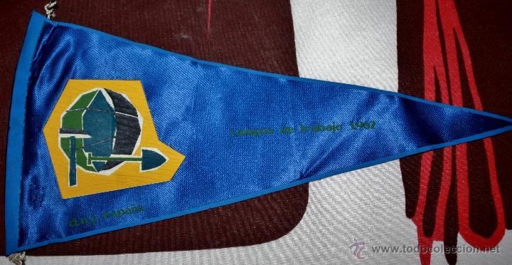 Military Antiques: BANDERIN DE CAMPOS DE TRABO D.N.J A&Ntilde;OS 50-60 ESPA&Ntilde;A