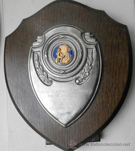 Military Antiques: METOPA DE LA PE&Ntilde;A NUESTRA ANDALUCIAZ MET-142