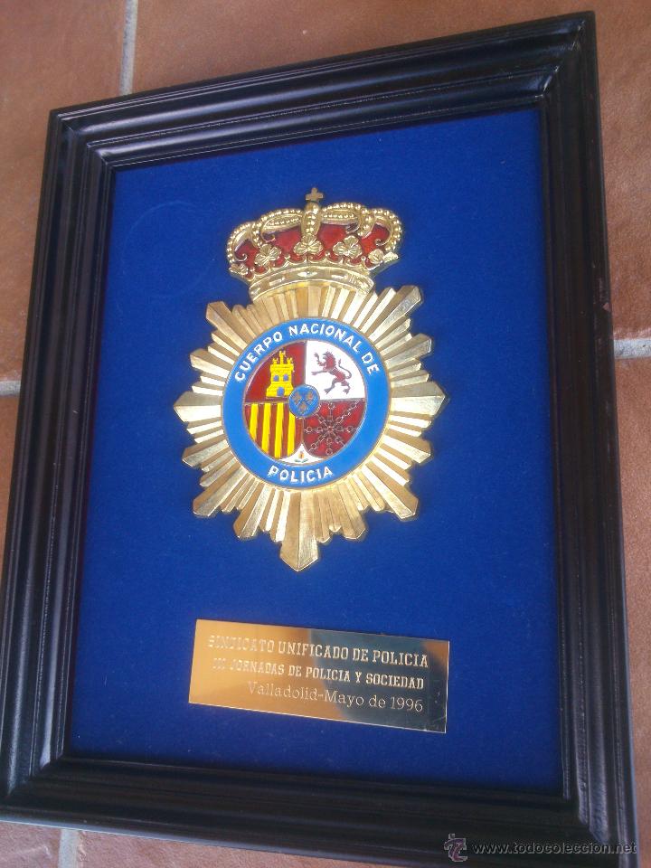 Escudo placa del cuerpo nacional de policia - Vendido en ...