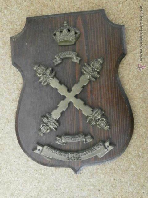 Military Antiques: METOPA II BATALLON DEL RCTO ART A PIE 710 MET-155