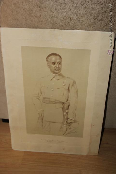 Military Antiques: Franco.Lamina del General Franco