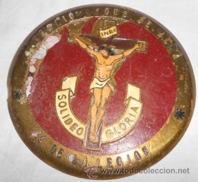 Military Antiques: CHAPA O INSIGNIA DEL TERCIO DUQUE DE ALBA, 2&ordm; DE LA LEGI&Oacute;N
