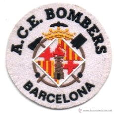 Militaria: PARCHE BOMBEROS ACE BARCELONA. Lote 291977038