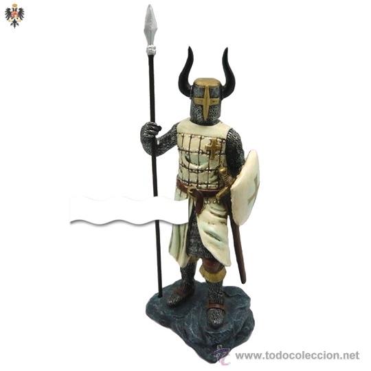 Military Antiques: SOLDADO TEMPLARIO CRUZADO EUROPEO SIGLO XIII. 20 CMS