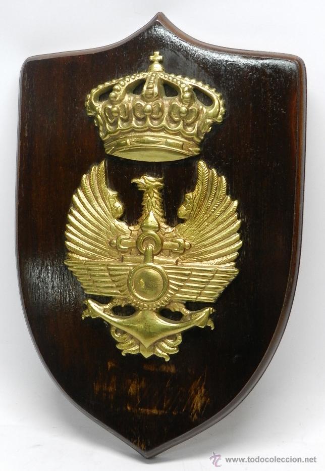 Military Antiques: METOPA DEL DEPARTAMENTO DE MOVILIZACION, A&Ntilde;OS 80, MIDE  30 X 20 CMS.