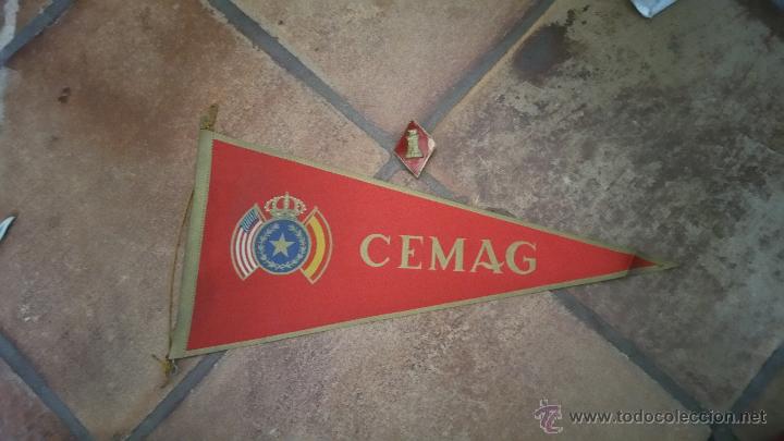 Militaria: BANDERIN A&Ntilde;OS 50-60 DEL CEMAG