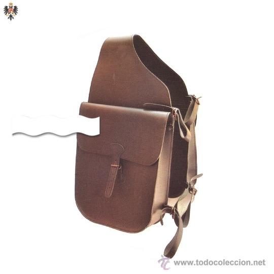 Military Antiques: ALFORJA INGLESA SILLA MONTAR ** CUERO NEGRO - MARR&Oacute;N