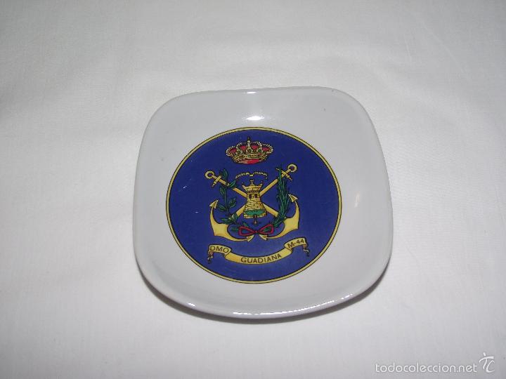 Military Antiques: CENICERO DRAGAMINAS DMO GUADIANA M-44. MILITAR