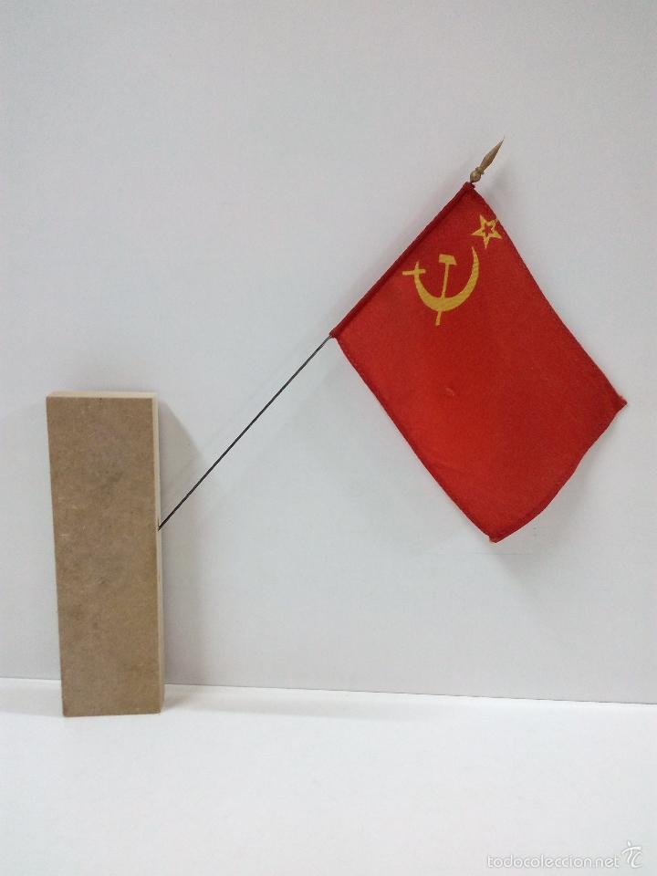 Militaria: BANDERA DE LA URSS . POSIBLEMENTE DE UNA CONVENCION O CONGRESO