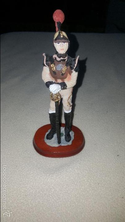 Militaria: FIGURA EN RESINA CABALLERIA