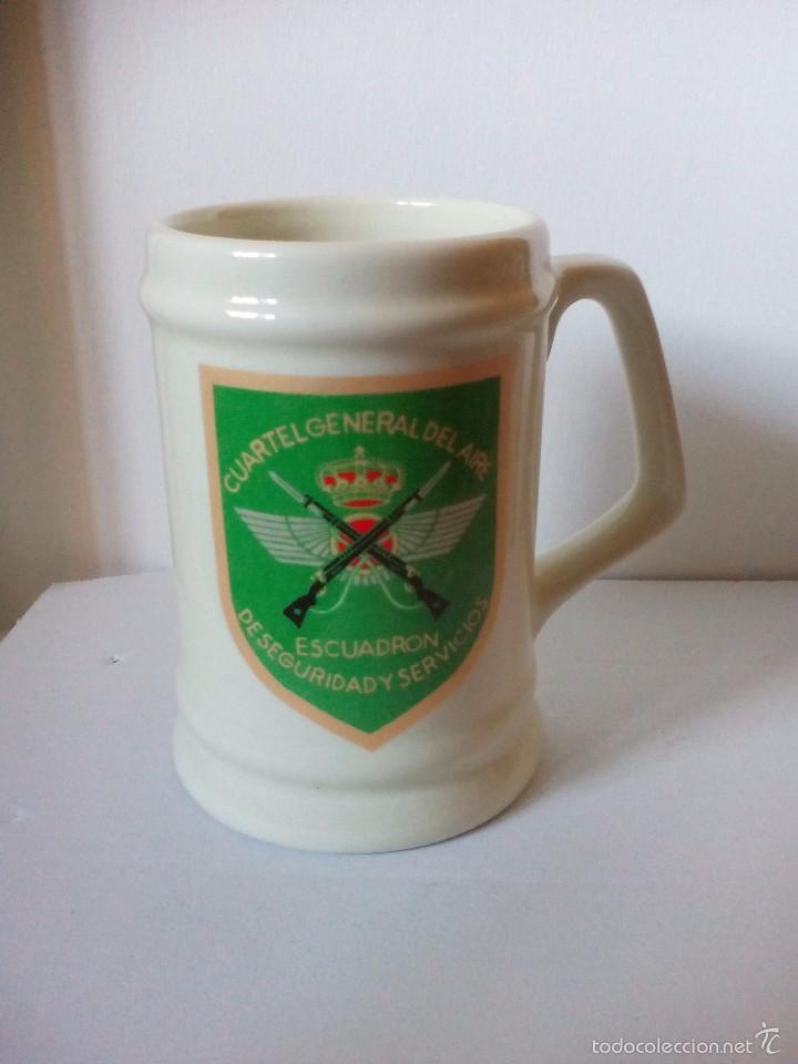 Military Antiques: JARRA DE CERVEZA CUARTEL GENERAL DEL AIRE