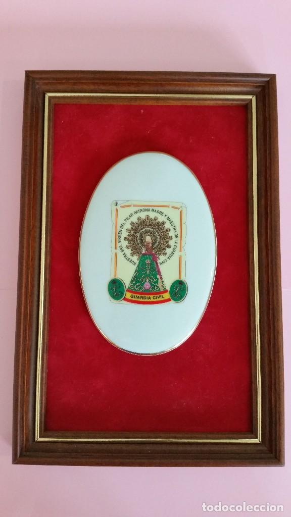 Militaria: METOPA VIRGEN DEL PILAR PATRONA GUARDIA CIVIL