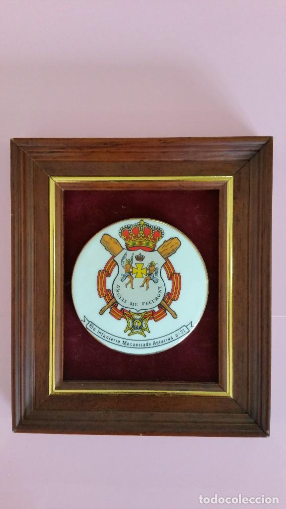 Militaria: METOPA RGTO.INFANTERIA MECANIZADA ASTURIAS N&ordm; 31.