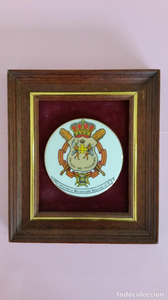 Militaria: METOPA RGTO.INFANTERIA MECANIZADA ASTURIAS N&ordm; 31.
