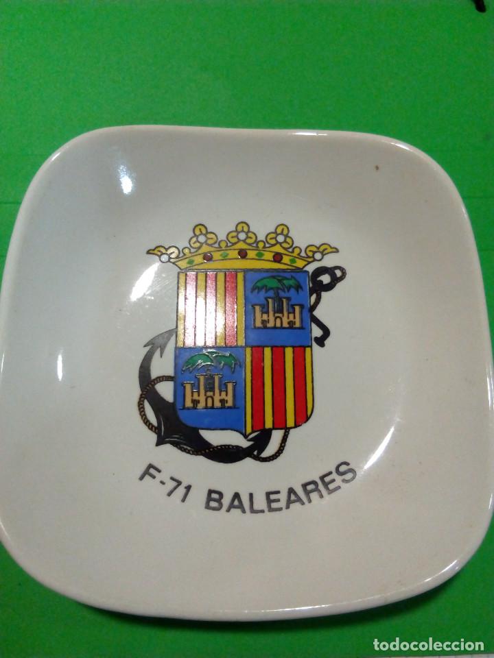 Military Antiques: PLATILLO FRAGATA F-71, BALEARES