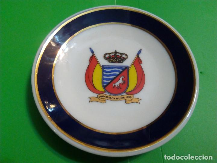Militaria: PLATITO COMANDANCIA MILITAR DE JEREZ