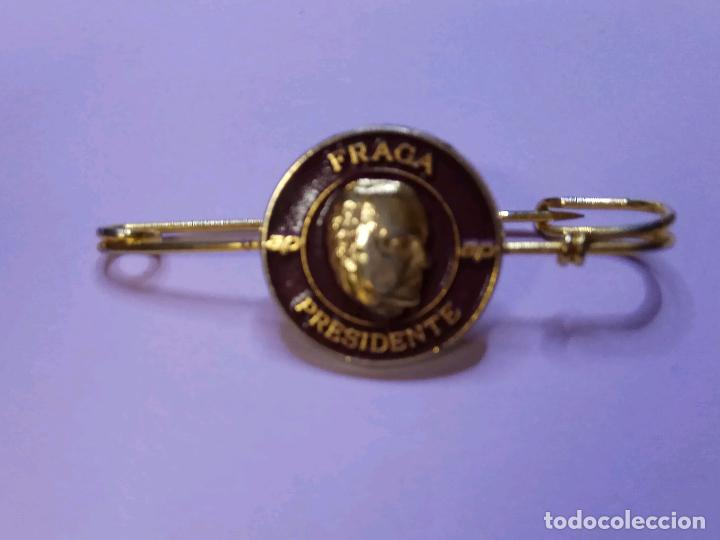 Military Antiques: ALFILER CON IMAGEN DE FRAGA PRESIDENTE