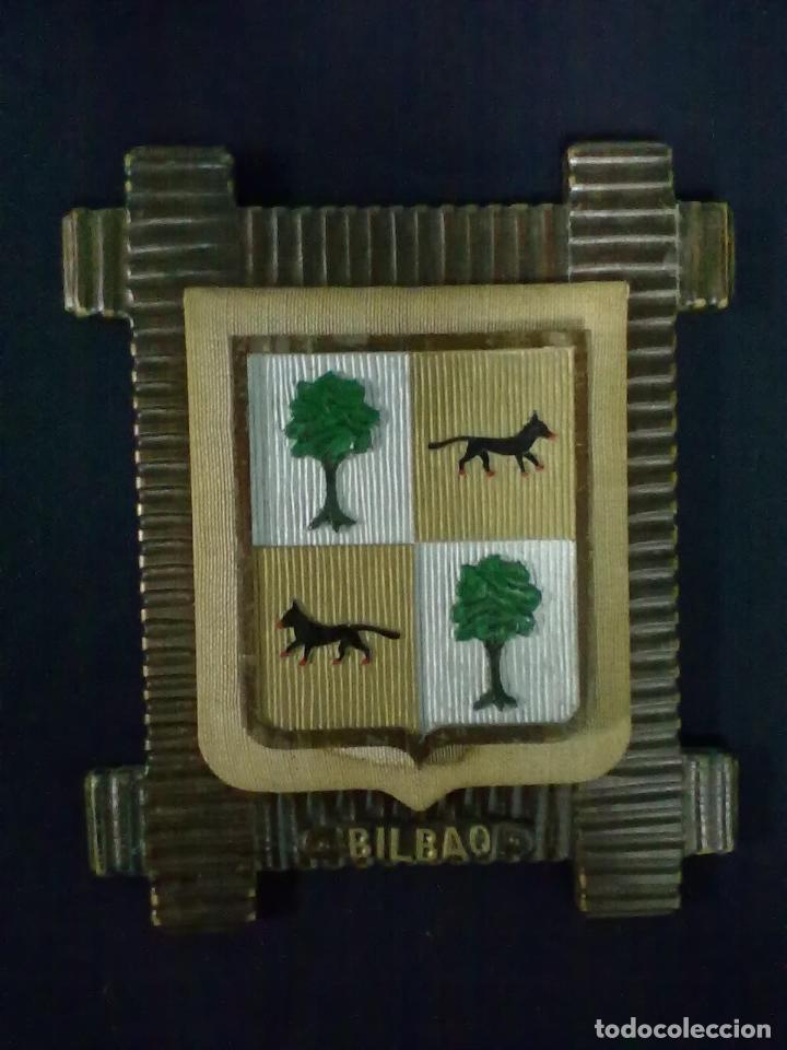 Military Antiques: ESCUDO HERALDICO ARMAS BILBAO