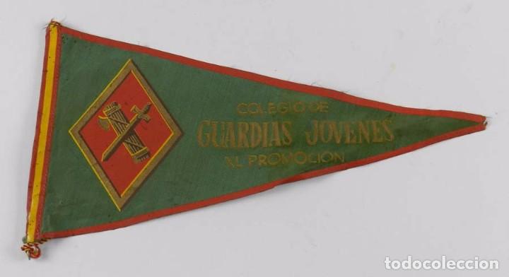 Military Antiques: Antiguo Bander&iacute;n de La Guardia Civil, Guardias Jovenes, colegio de XL promoci&oacute;n, fabricado por Irupe