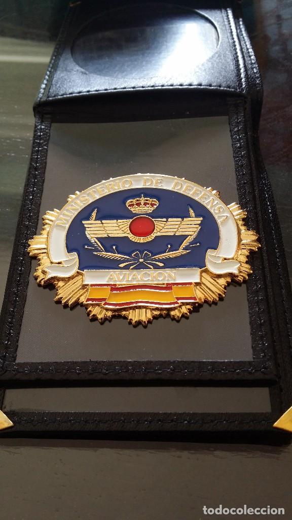 Military Antiques: CARTERA CON PLACA DE AVIACI&Oacute;N