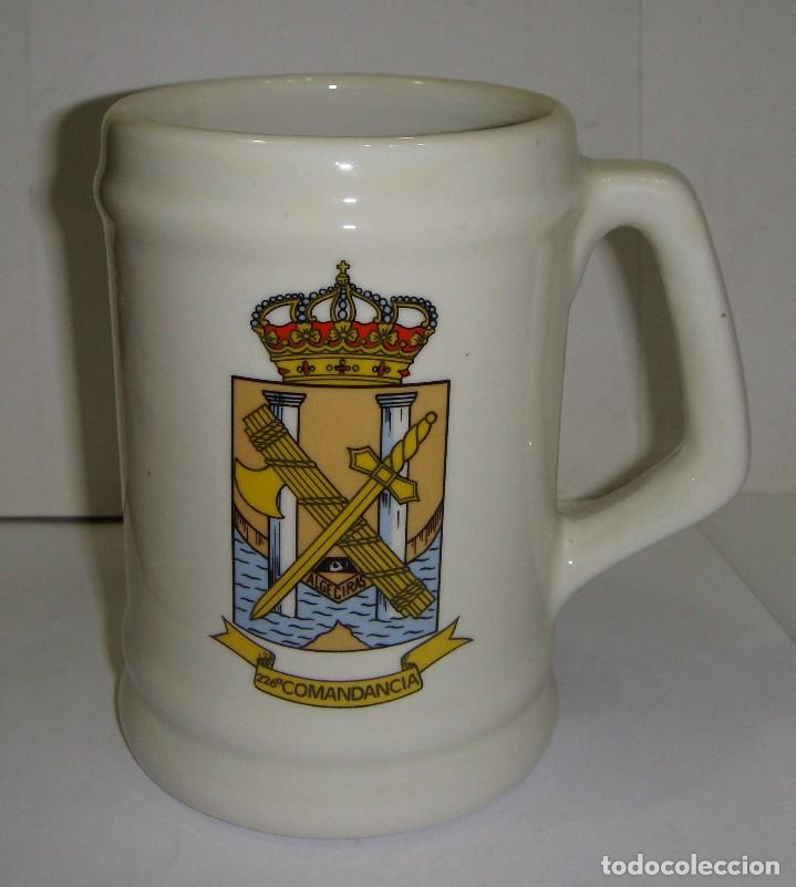 Military Antiques: Jarra de Colecci&oacute;n. Cer&aacute;mica. Algeciras. 226&ordm; Comandancia.