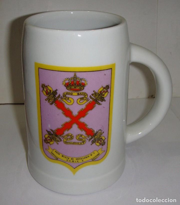 Military Antiques: Jarra de Colecci&oacute;n. Cer&aacute;mica. Rgto. Mixto de Artilleria n&ordm; 4. 2&ordm; Batallon.