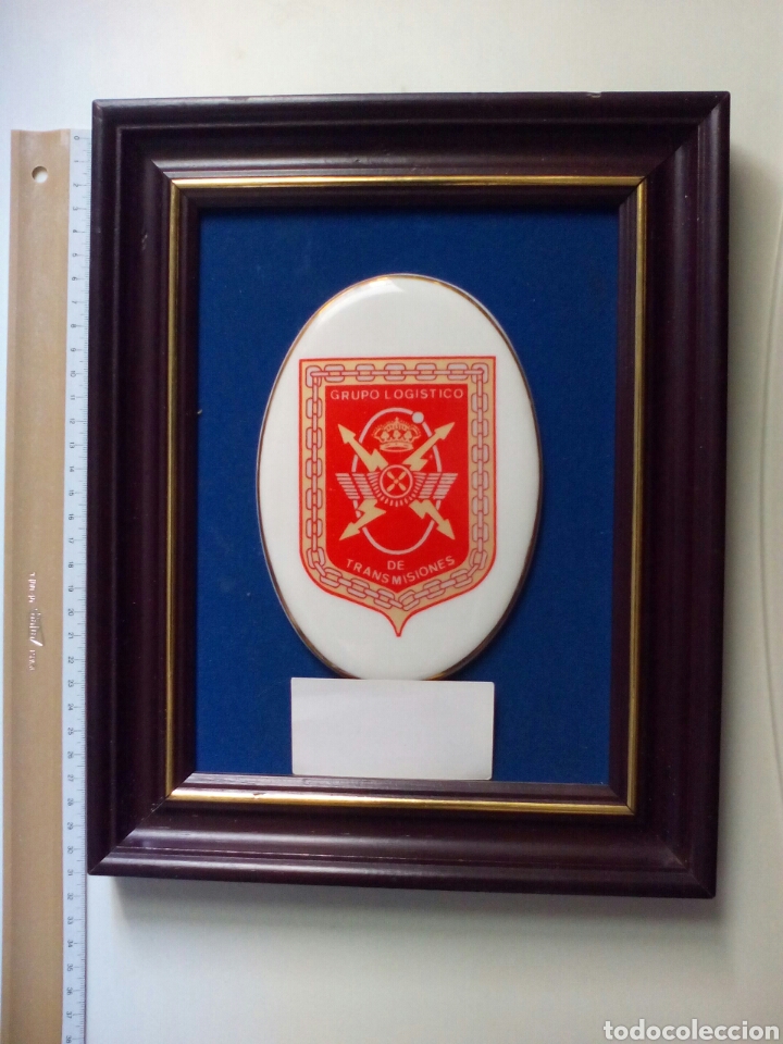 Military Antiques: METOPA CUADO GRUPO LOG&Iacute;STICO DE TRANSMISIONES