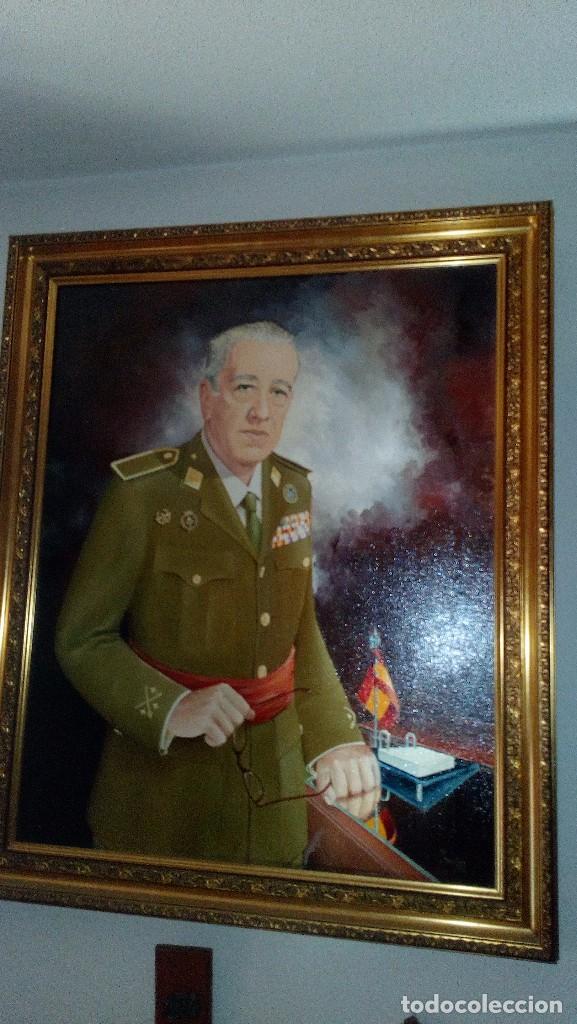 Military Antiques: cuadro capitan general de canarias angosto