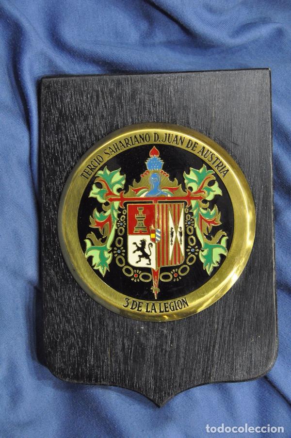 Militaria: Metopa.  Legi&oacute;n.  Tercio Sahariano D. Juan de Austria 3&ordm; de la Legi&oacute;n.