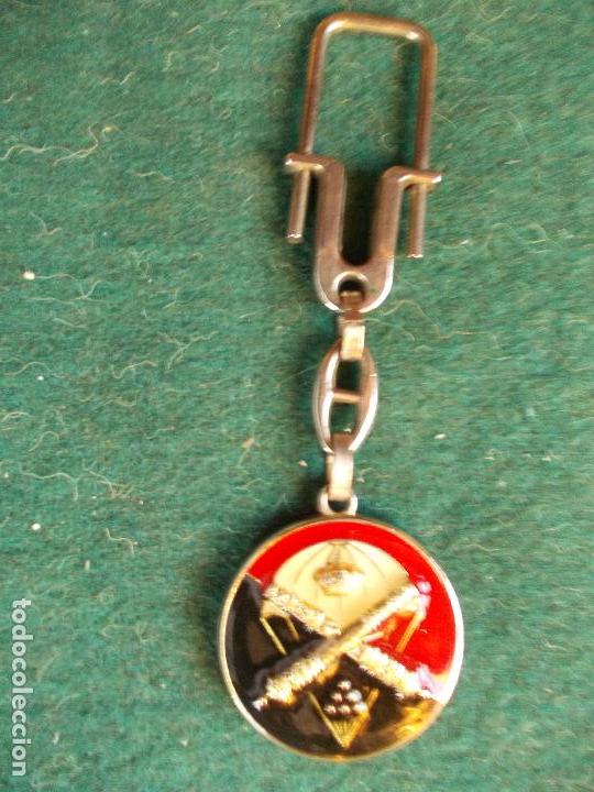 Military Antiques: Precioso llavero de artiller&iacute;a y Paracaidismo