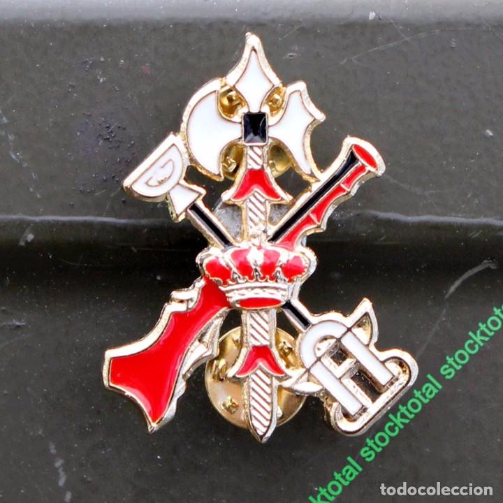 Militaria: DISTINTIVO PERMANENCIA LEGION ESPA&Ntilde;OLA 3,4X4,4 CMS 09208 CMS ORNAMENTO MILITAR