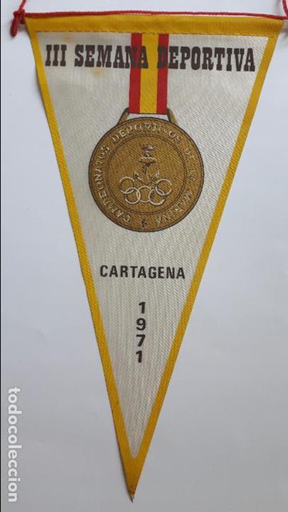 Military Antiques: Bander&iacute;n III Semana Deportiva Cartagena 1971. Marina.