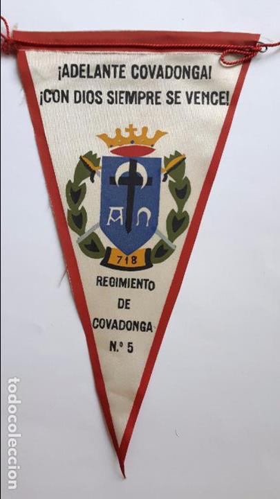 Military Antiques: Bander&iacute;n &iexcl;Adelante Covadonga! &iexcl;Con Dios siempre se vence! Regimiento de Covadonga 5.
