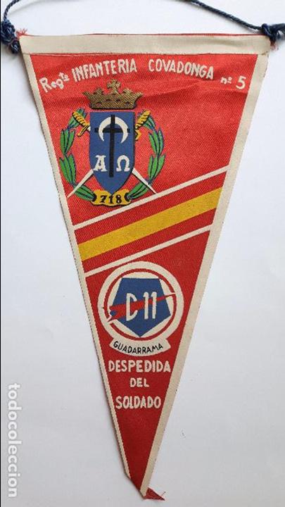 Militaria: Bander&iacute;n Regimiento Infanter&iacute;a Covadonga 5 .Guadarrama. Despedida del Soldado.