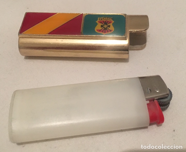 Militaria: MECHERO DE LA DIVISI&Oacute;N AZUL