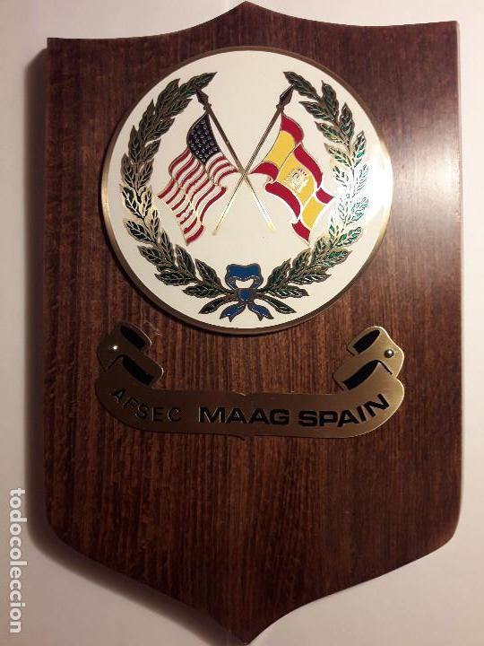Militaria: Metopa Ejercito del Aire. AFSEC MAAG SPAIN.