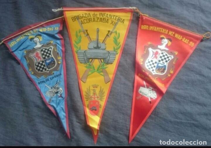 Military Antiques: Banderines wad ras 55 Carros y mecanizado