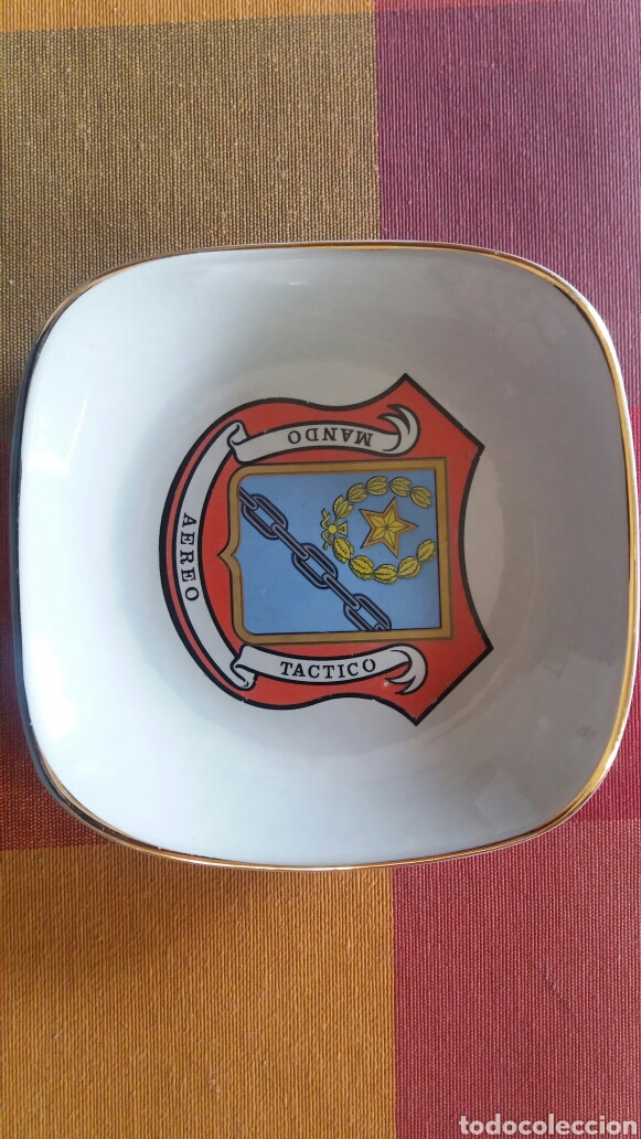 Military Antiques: Cenicero Mando aereo tactico
