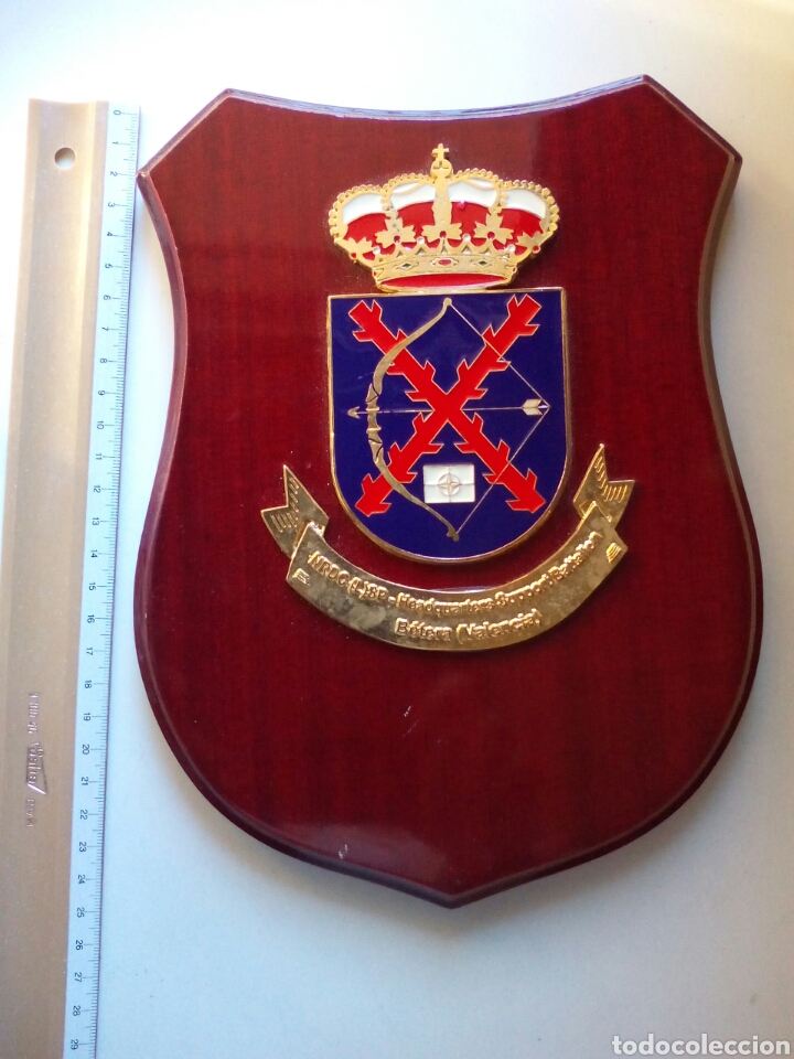 Militaria: METOPA MILITAR NRDC (L) SP HEADQUARTERS SUPPORT BATTALLON BETERA VALENCIA