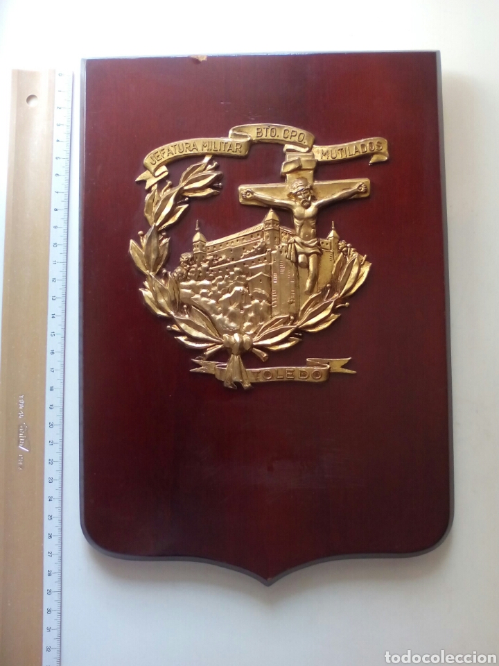 Military Antiques: METOPA JEFATURA MILITAR BTO. CPO. MUTILADOS TOLEDO