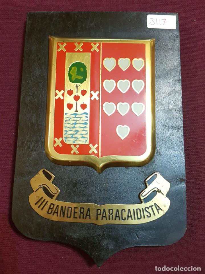 Militaria: METOPA TERCERA BANDERA PARACAIDISTA