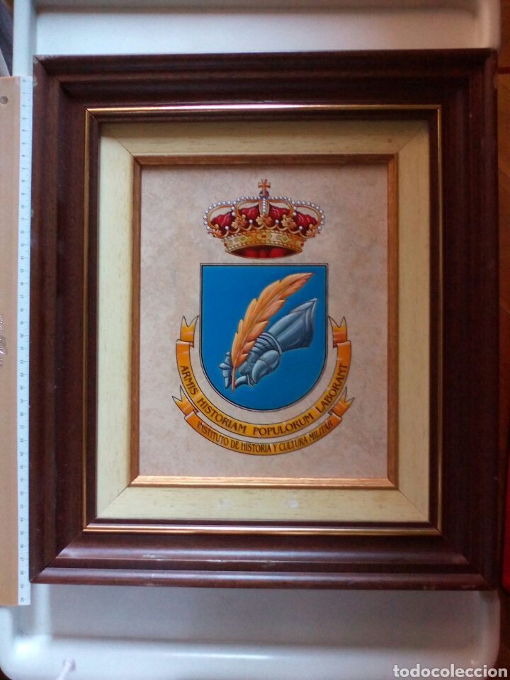 Military Antiques: CUADRO DE GRES INSTITUTO DE HISTORIA Y CULTURA MILITAR