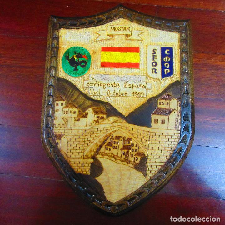 Militaria: Metopa militar, misiones internacionales, mostar