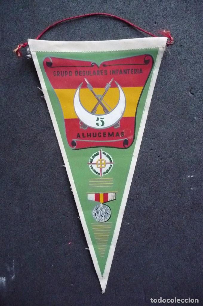 Military Antiques: (JX-171208)Bander&iacute;n del Grupo de Regulares de Infanteria , Alhucemas n&ordm; 5 .