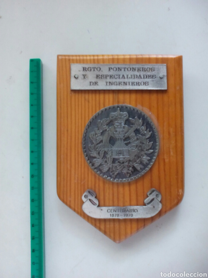 Military Antiques: METOPA REGIMIENTO PONTONEROS Y ESPECIALIDADES DE INGENIEROS