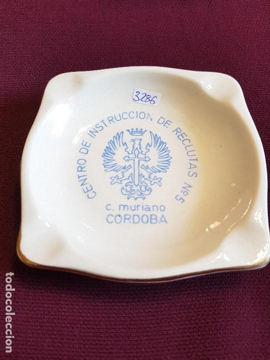 Military Antiques: CENICERO CENTRO DE INSTRUCCION  DE RECLUTAS  N&ordm;5. CERRO MURIANO- CORDOBA