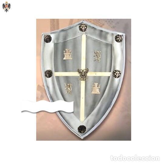 Military Antiques: ESCUDO COMBATE CASTILLA EL CID SIGLO XI. 63 CMS