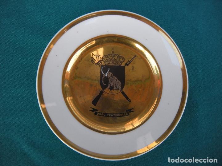 Military Antiques: PLATO MILITAR USAC TENTEGORRA CARTAGENA