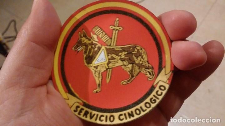 Military Antiques: GUARDIA CIVIL SERVICIO CINOLOGICO PEGATINA GRANDE PROFESIONAL